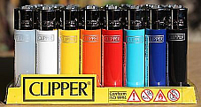 CLIPPER LIGHTERS wholesale  48  solid colour collectible  super lighters