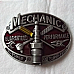 Mechanic Belt Buckle With Pewter Finish Suitable For 4cm Width Belt