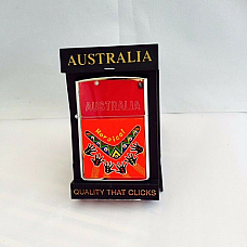 Tiger souvenir oil lighter Australiana high quality x 1 / 12 month warranty