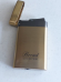 Zico/Broad  jet  lighter gas refillable slimline  gold and grey