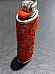Bic Red embroided hearts case complete with lighter unique rare great gift/colle