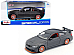 BMW M4 GTS Gray with Carbon Top Orange Wheels 1/24 Diecast Model Car by Maisto