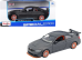 BMW M4 GTS Gray with Carbon Top Orange Wheels 1/24 Diecast Model Car by Maisto