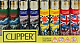 CLIPPER LIGHTERS wholesale  48 english cars  collectable comes 3 led lighters