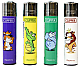 Clipper super lighter gas refillable collectable,set of 4  most reliable lighter