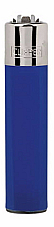 Clipper super lighter gas refillable collectable, solid blue