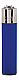 Clipper super lighter gas refillable collectable, solid blue
