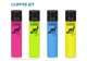 clipper lighters  Jet flame soft touch set of 4  WINDPROOF Adjustable flame