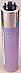 Clipper super lighter gas refillable collectable,translucent purple large