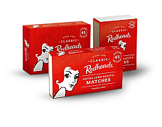 6x Redheads Matches Extra Long 45pk fast shipping