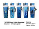 10 x Lighters electronic gas refillable aquarium pewter charm with windproof sha