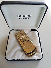 Jing Ping/ Jobon high quality cigar lighter gift boxed 12 months warranty