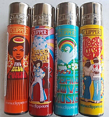 Clipper super lighter gas refillable collectable,Retro 70s limited edtion rare