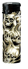 Zico LIGHTER  GAS REFILLABLE skull no.4   New release  limited edition lighter