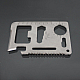 11 in 1  survival tool,Steel Knife Screw Ruler Bottle Opener Spanner Tool Card