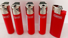 Clipper  4 x Electronic micro red gas refillable comes with a free Clipper Brio