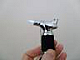 Bic lighter, miss bic slim maxi unique pattern lady lighter yellow nail polish  
