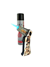 Powerful Rocket flame large Camo torch with 300ml purified butane