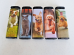 new large gas refillable electronic Dog Pattern lighters x 5 Jet Flame Adjustabl