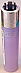 Clipper super lighter gas refillable collectable, Micro translucent   purple