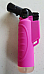 Jet  Flame Butane soft touch Pink hand held Torch Lighter powerful flame