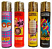 Clipper super lighter gas refillable collectable,set of 4 most reliable lighter