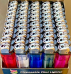 Wholesale Disposable Lighters Adjustable Flame Transparent Display 50 value