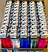 Wholesale Disposable Lighters Adjustable Flame Transparent Display 50 value