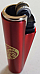 Clipper metal micro unique rare pattern collectable  Red