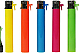 5x  slimline gas refillable normal flame lighters  assorted colours