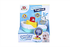 NEW Bb Junior Splash N Play Spraying Tugboat  fast free shipping