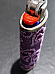 Bic purple embroided hearts case complete with lighter unique rare
