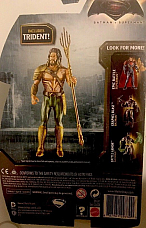 Mattel DC Comics 6 Batman V Superman Aquaman Includes Trident Figure.