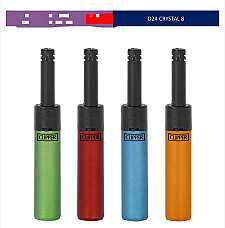 Clipper multi purpose mini utility lighter gas refillable 4 Assorted colours