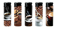 Zico LIGHTER ELECTRONIC GAS REFILLABLE  coffee x 5 set New release  limited edit