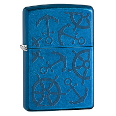 Genuine ZIPPO 29251 CERULEAN BLUE ICE