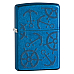 Genuine ZIPPO 29251 CERULEAN BLUE ICE