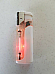 Rhino LIGHTER GAS REFILLABLE with built in LED TORCH & Flashing Disco colour le