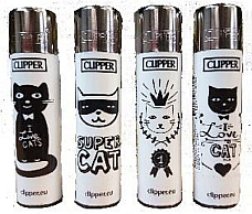 Clipper super lighter gas refillable collectable,set of 8 most reliable lighter