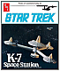 Star Trek K-7SPACE STATION MINIATURE U.S.S ENTERPRISE SPACE SHIP INCLUDED