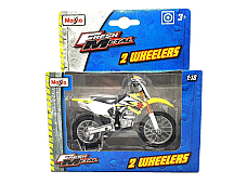 Suzuki RMZ250 1:18 Kid Diecast Dirt Bike Motocross Motorbike Motorcycle