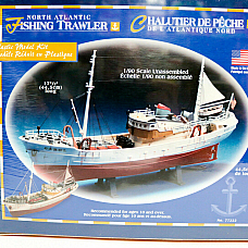 North Atlantic Fishing Trawler 1/90 Model Kit by Lindberg