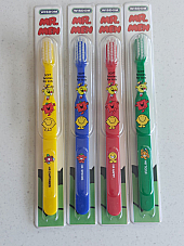 Childrens   Mr Men Toothbrushes Set of 4