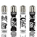 Clipper super lighter gas refillable collectable,set of 4 most reliable lighter