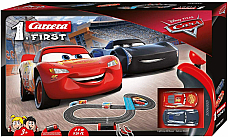 Carrera First Disney/Pixar Cars 3  Slot Car Race Track  Includes 2 Cars: Light