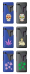 2 X Zengaz Twin jet flame windproof hi impact gas refillable