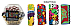 wholesale rubberised lighter cases  display of 32 cases assorted