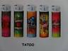 LIGHTERS ELECTRONIC GAS REFILLABLE TATTOO QUALITY ++