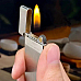 ZORRO Limited edition ultrathin 6 mm thick  gas refillable Copper material grind