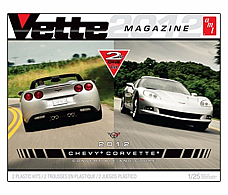 AMT Vette 2012 Chevy Corvette coupe and convertible 1 25 model kit comes with co